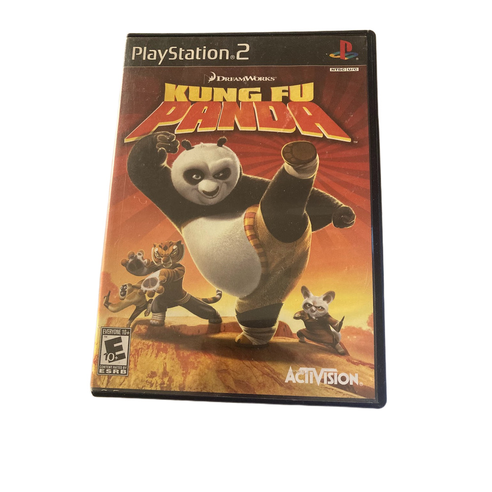 Kung Fu Panda Sony PlayStation 2 PS2 Video Game With Manual CIB Tested